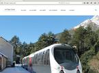 Site web du train Corse